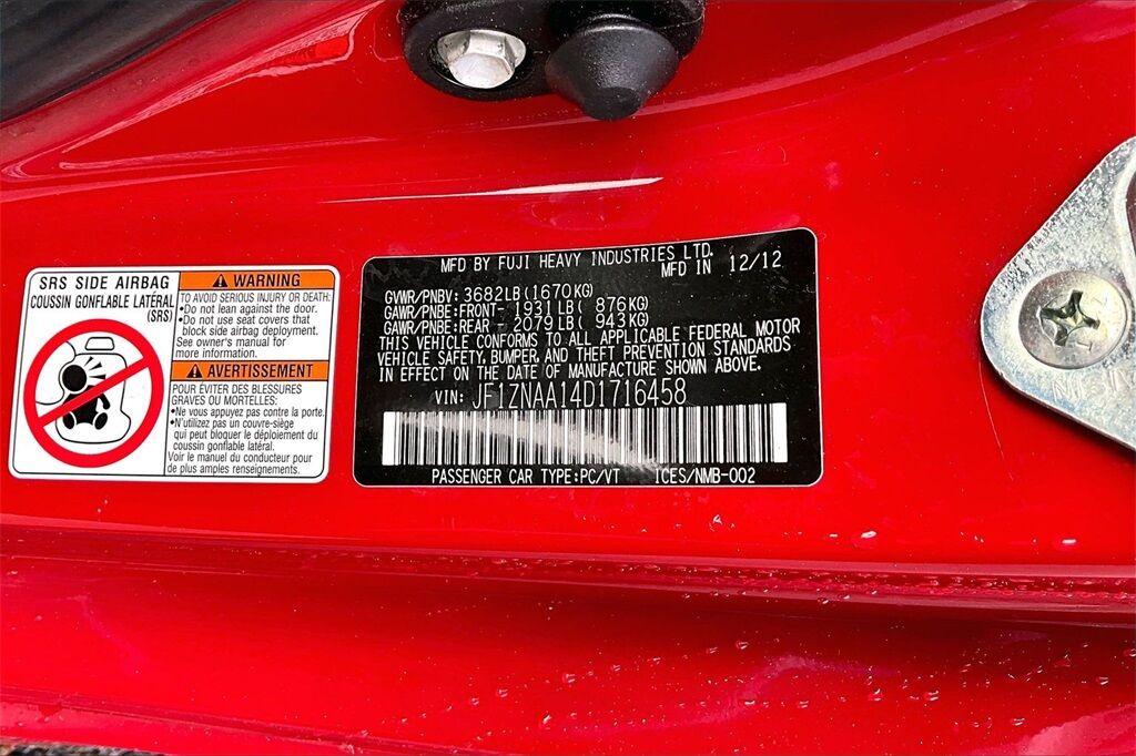 2013 Scion FR-S Base OR