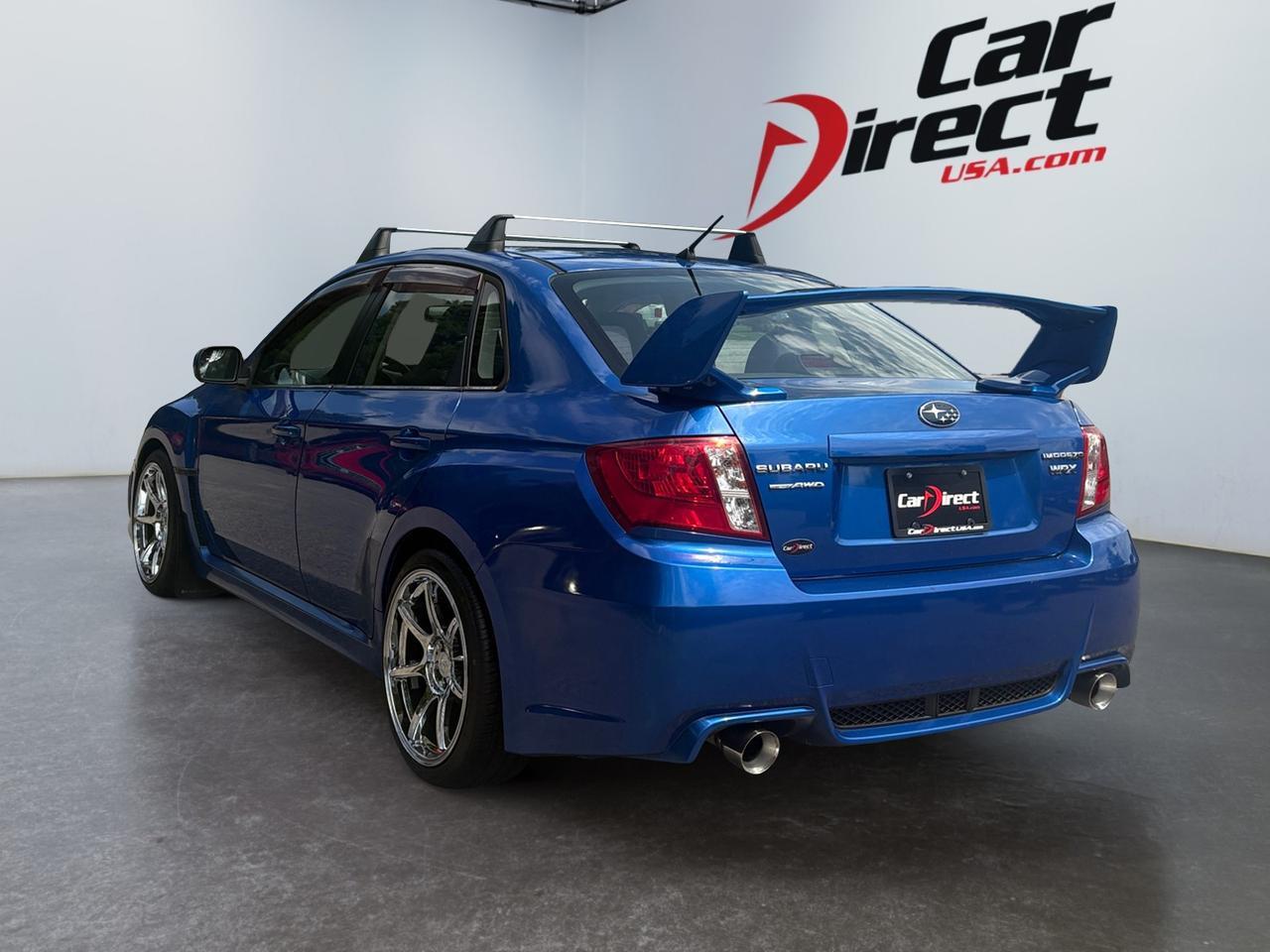 2013 Subaru Impreza Sedan WRX WRX, MT, REAR SPOILER, ROOF RACKS, CUSTOM ANOVIA CHROME WHEELS, POWER HEATED MIRRORS, BLUETOOTH, CRUISE CONTROL, LOW MILES, RIDE IN SPEED & STYLE!