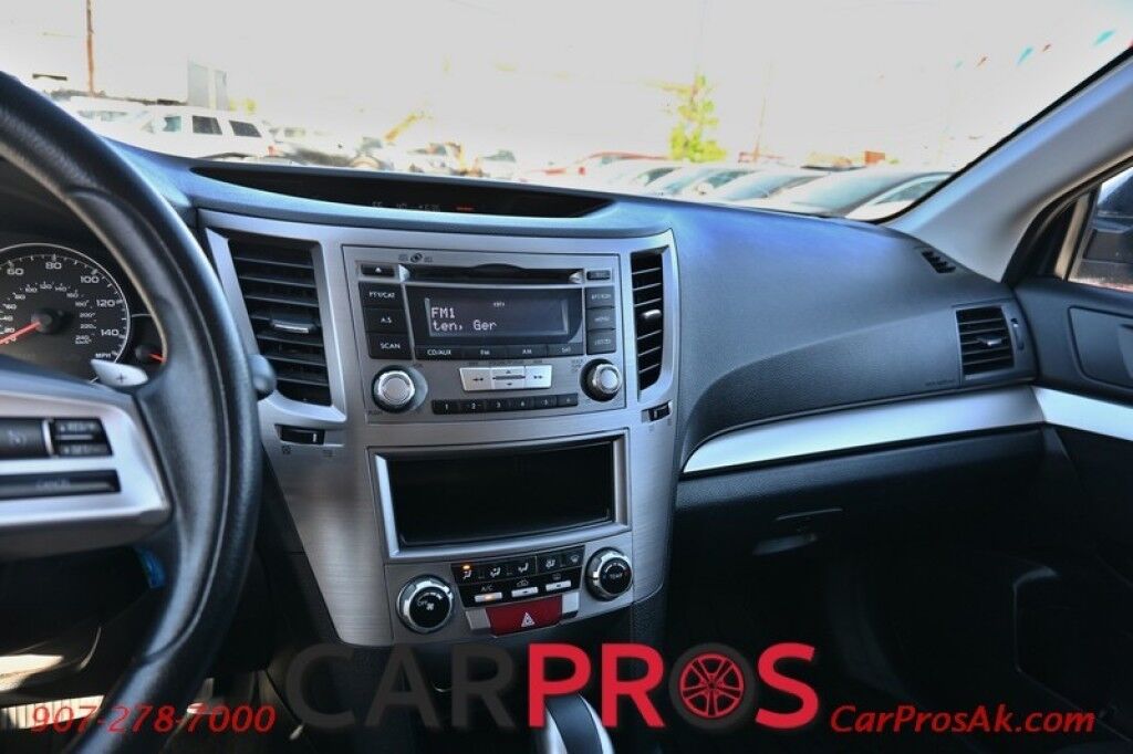 2013 Subaru Outback AWD - 2.5L Pzev - Automatic - Vehicle Dynamic Control - ABS Brakes - Power Windows & Locks -Tilt & Telescoping Wheel - AM/FM Radio - Bluetooth With Aux - Roof Rack Anchorage AK