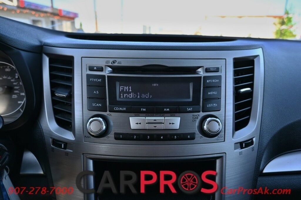 2013 Subaru Outback AWD - 2.5L Pzev - Automatic - Vehicle Dynamic Control - ABS Brakes - Power Windows & Locks -Tilt & Telescoping Wheel - AM/FM Radio - Bluetooth With Aux - Roof Rack Anchorage AK