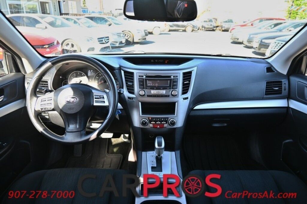 2013 Subaru Outback AWD - 2.5L Pzev - Automatic - Vehicle Dynamic Control - ABS Brakes - Power Windows & Locks -Tilt & Telescoping Wheel - AM/FM Radio - Bluetooth With Aux - Roof Rack Anchorage AK