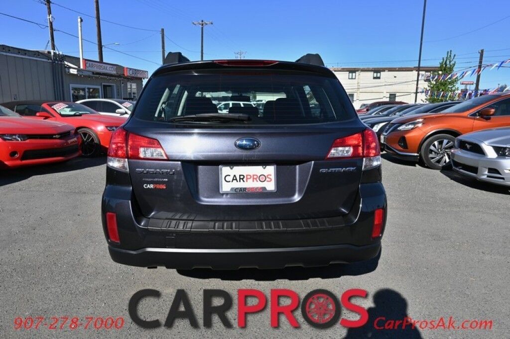 2013 Subaru Outback AWD - 2.5L Pzev - Automatic - Vehicle Dynamic Control - ABS Brakes - Power Windows & Locks -Tilt & Telescoping Wheel - AM/FM Radio - Bluetooth With Aux - Roof Rack Anchorage AK