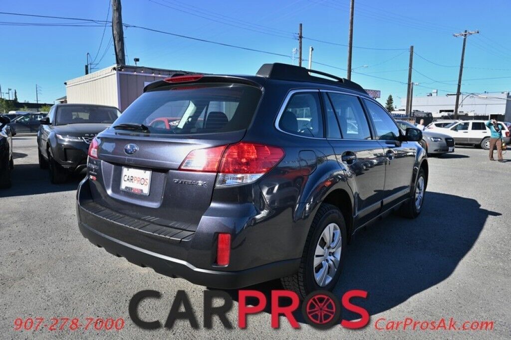 2013 Subaru Outback AWD - 2.5L Pzev - Automatic - Vehicle Dynamic Control - ABS Brakes - Power Windows & Locks -Tilt & Telescoping Wheel - AM/FM Radio - Bluetooth With Aux - Roof Rack Anchorage AK