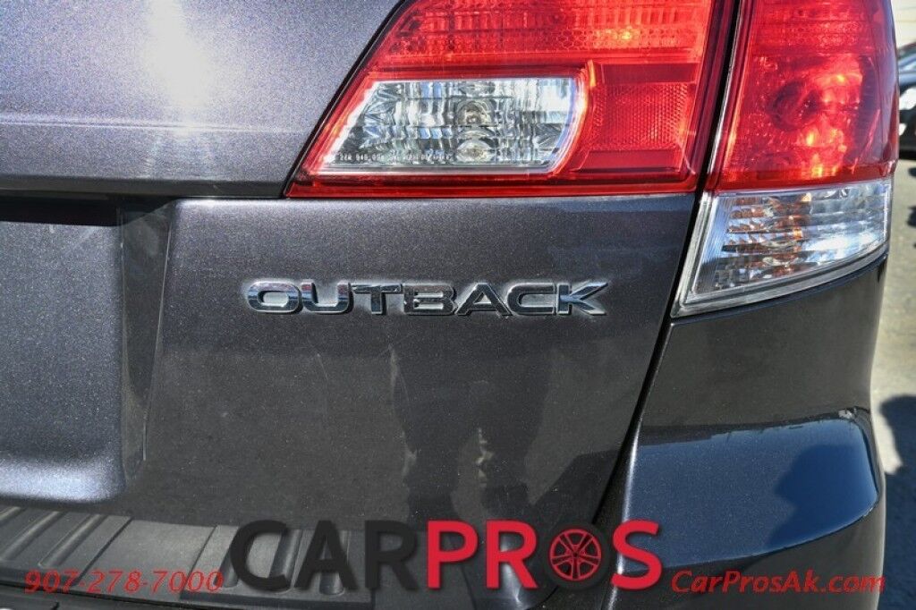 2013 Subaru Outback AWD - 2.5L Pzev - Automatic - Vehicle Dynamic Control - ABS Brakes - Power Windows & Locks -Tilt & Telescoping Wheel - AM/FM Radio - Bluetooth With Aux - Roof Rack Anchorage AK