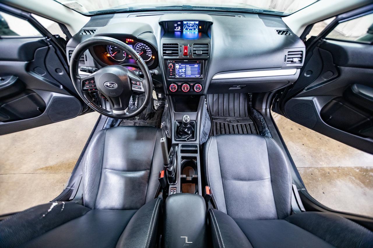 2013 Subaru XV Crosstrek AWD Limited Manual Leather Roof BCam Red Deer AB