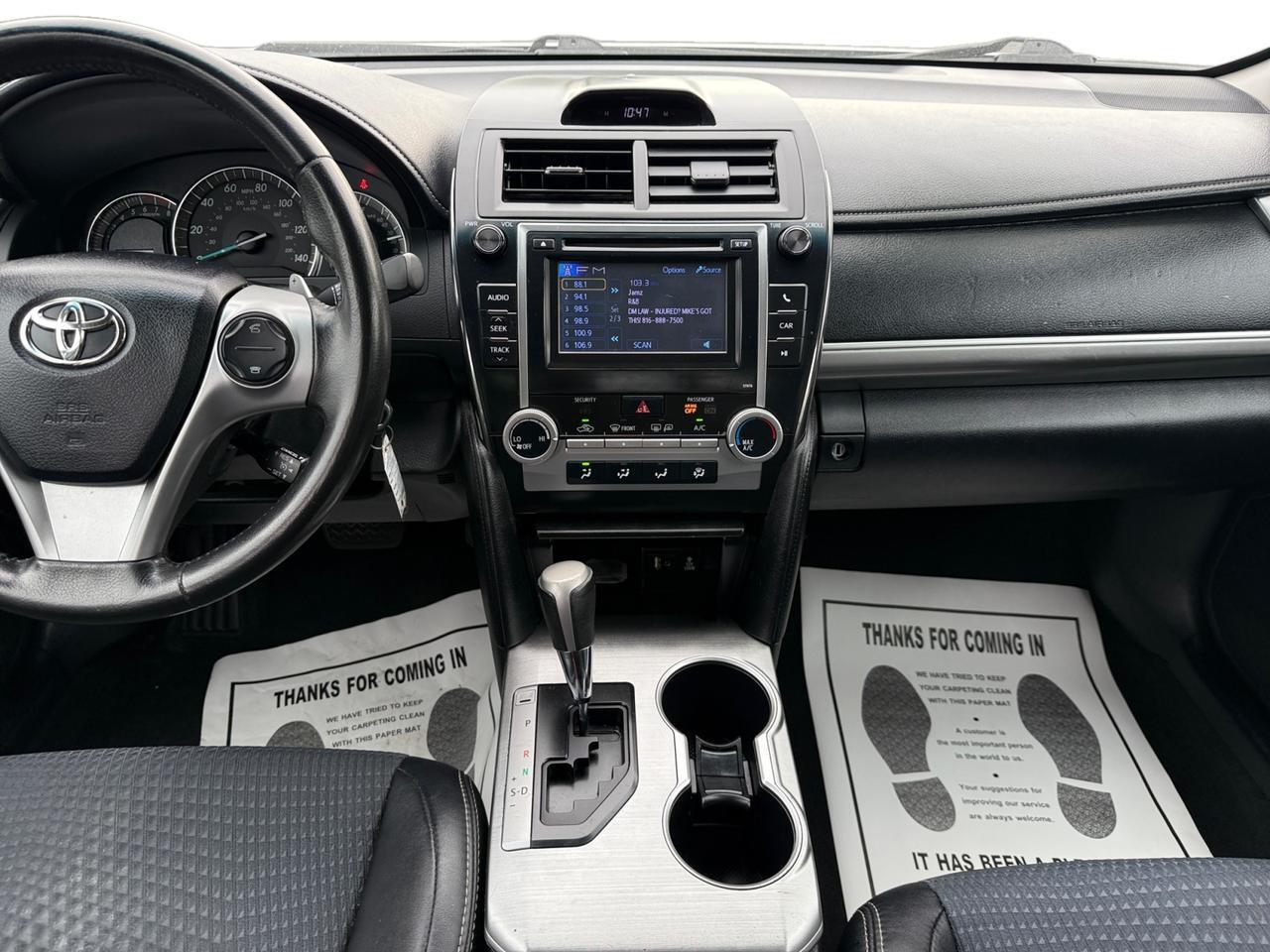 2013 TOYOTA CAMRY SE; LE; XLE Kansas City MO