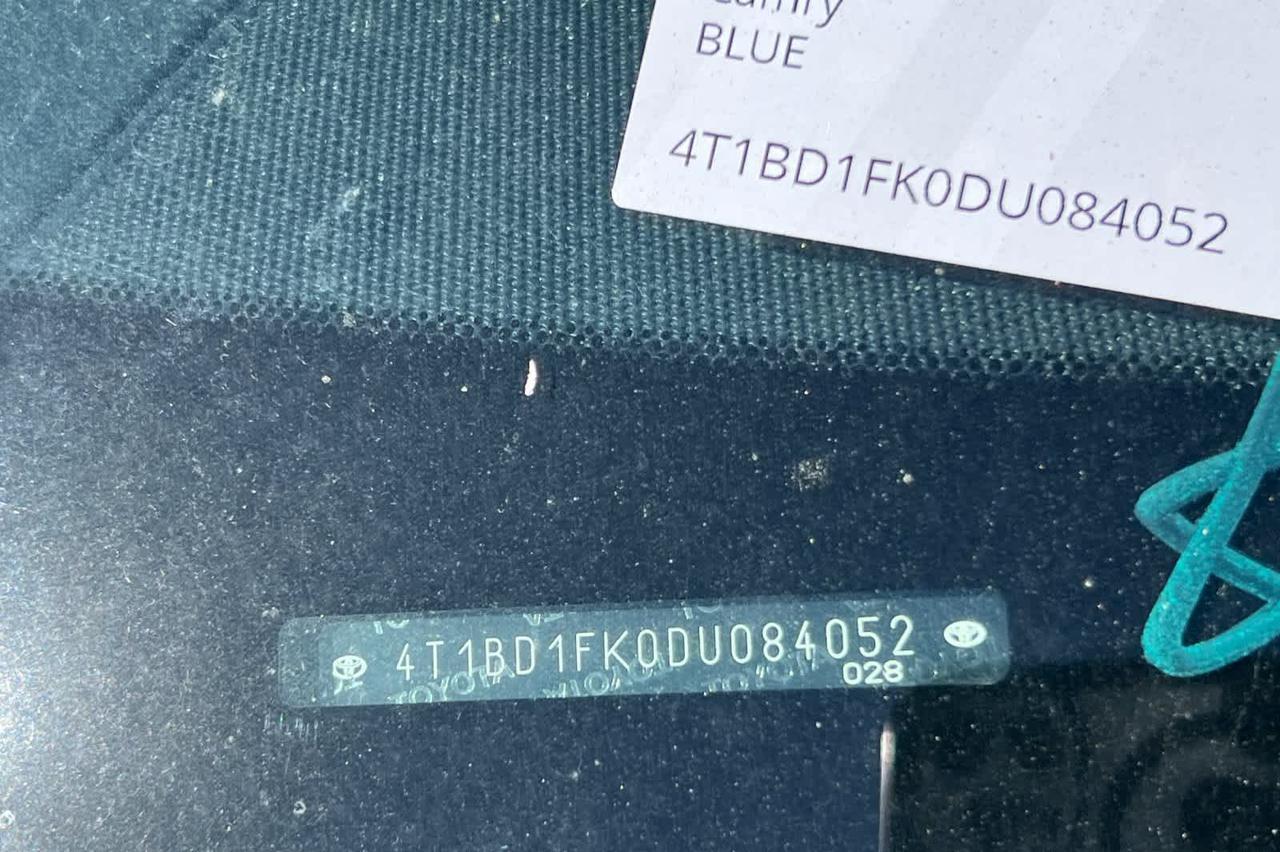 2013 Toyota Camry Hybrid LE Roseville CA