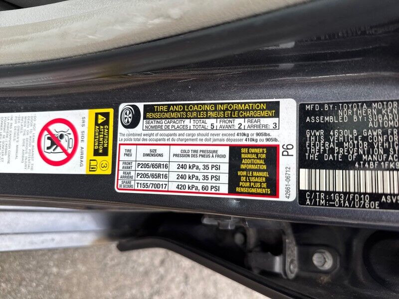 2013 Toyota Camry LE FWD Arlington VA