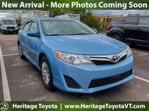 2013 Toyota Camry LE South Burlington VT 2013 Toyota Camry LE South Burlington VT