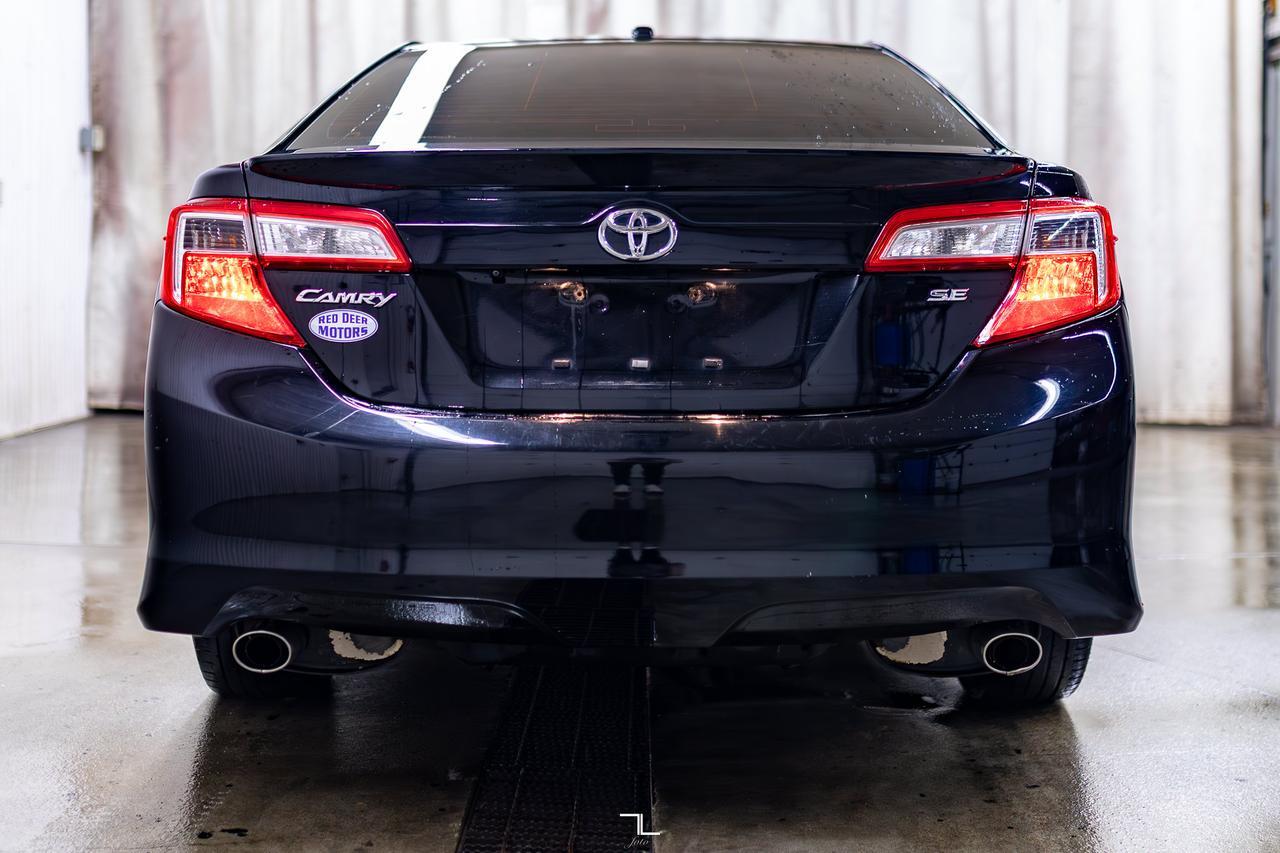2013 Toyota Camry SE Leather Roof Nav BCam Red Deer AB