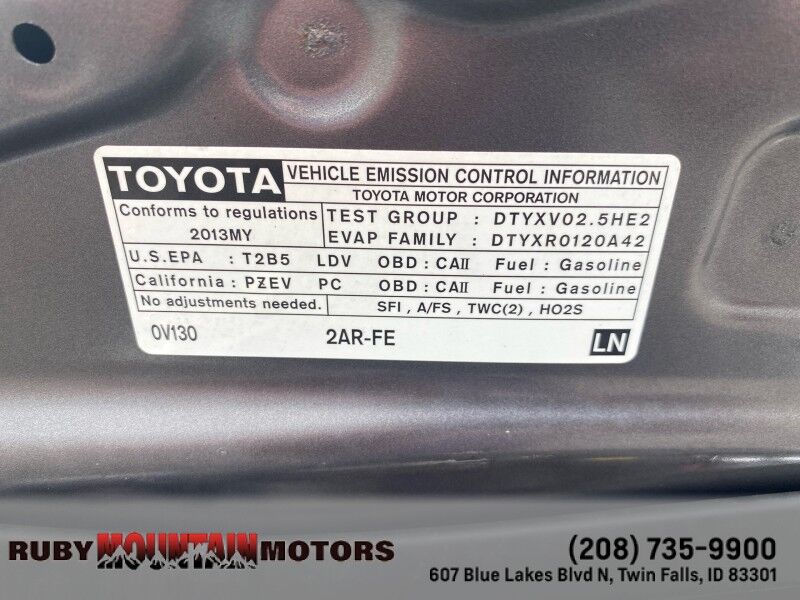 2013 Toyota Camry SE Twin Falls ID