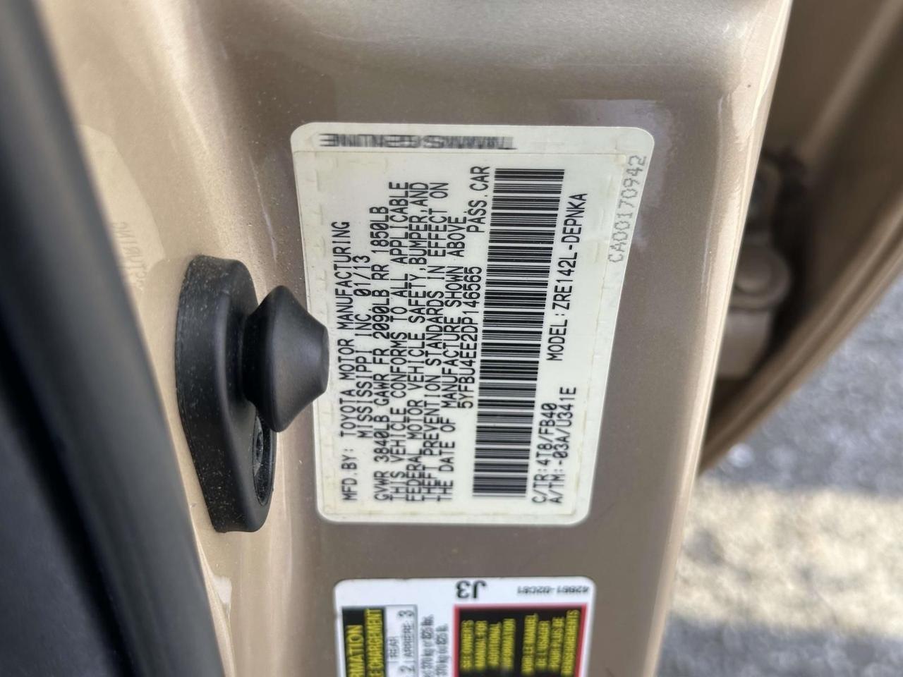 2013 Toyota Corolla LE Alexandria VA