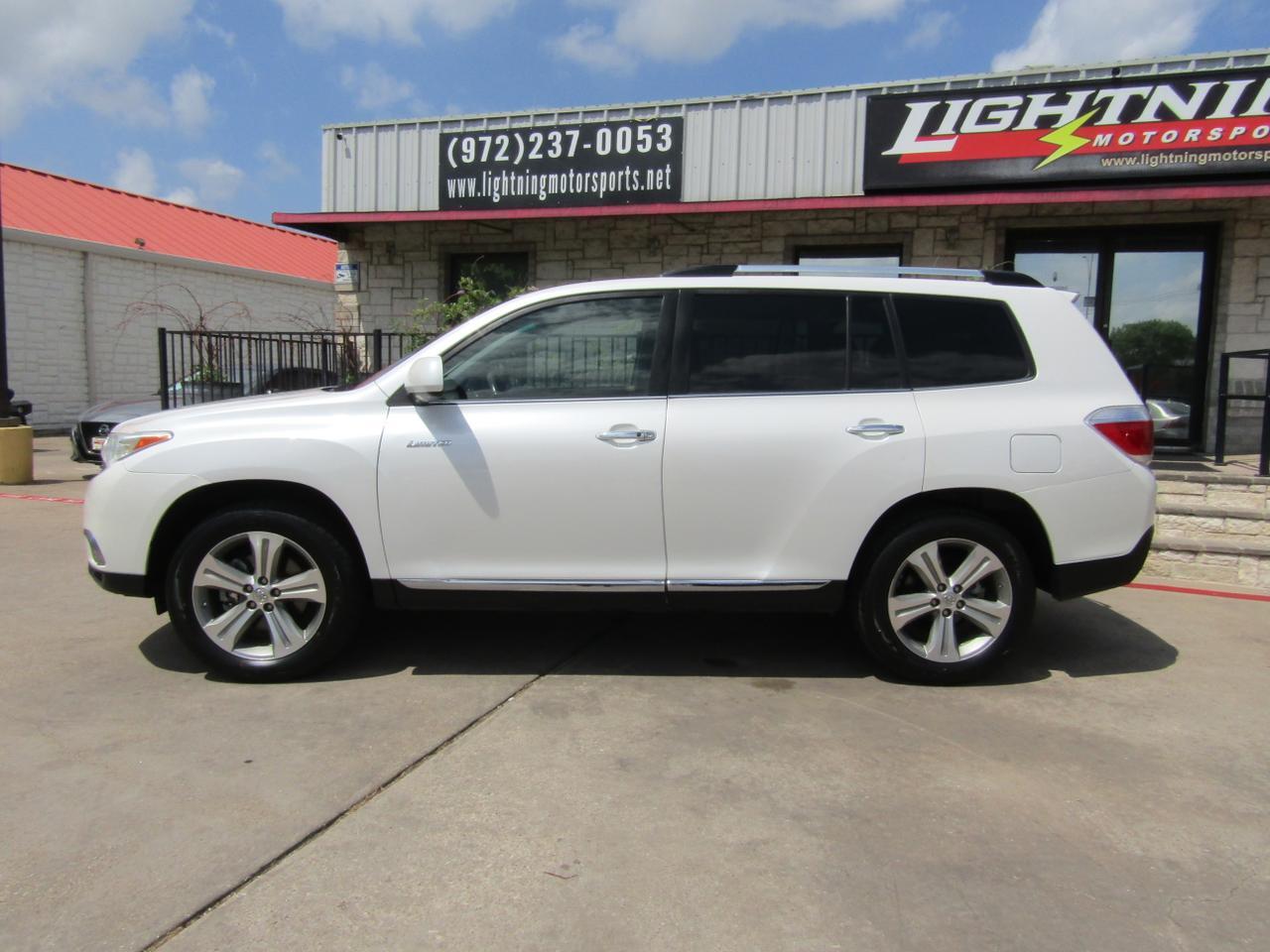 2013 Toyota Highlander 4WD 4dr V6 Limited (Natl) Grand Prairie TX