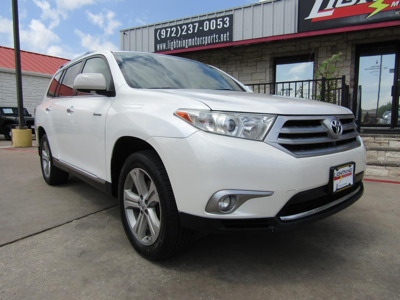 2013 Toyota Highlander 4WD 4dr V6 Limited (Natl) Grand Prairie TX