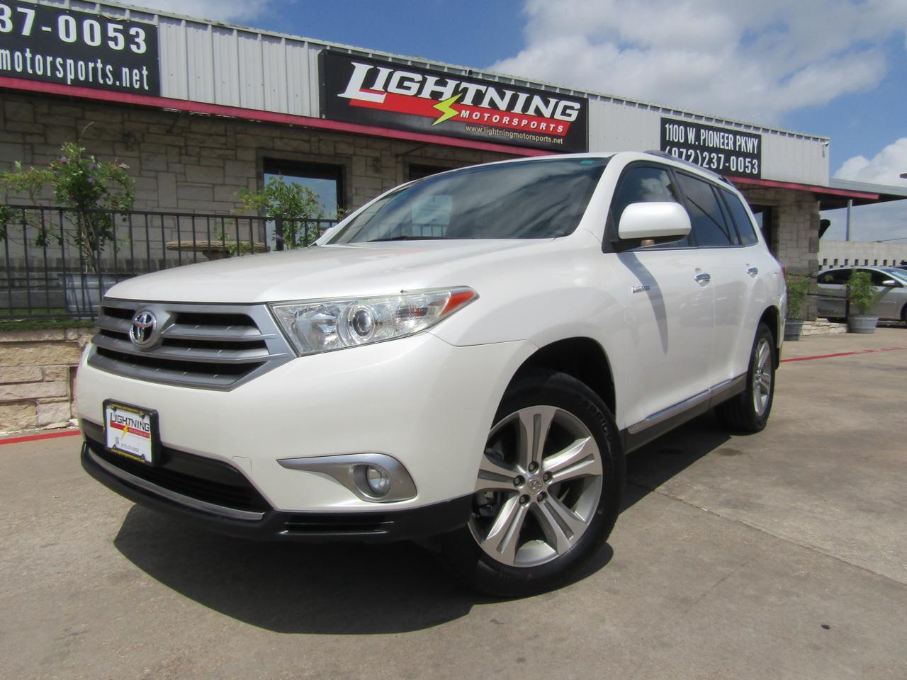 2013 Toyota Highlander 4WD 4dr V6 Limited (Natl)