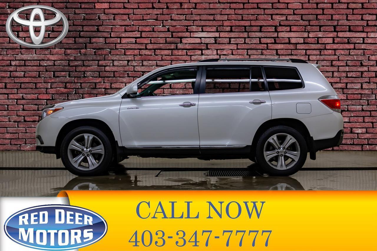 2013 Toyota Highlander AWD Limited 3rd Row Leather Roof nav