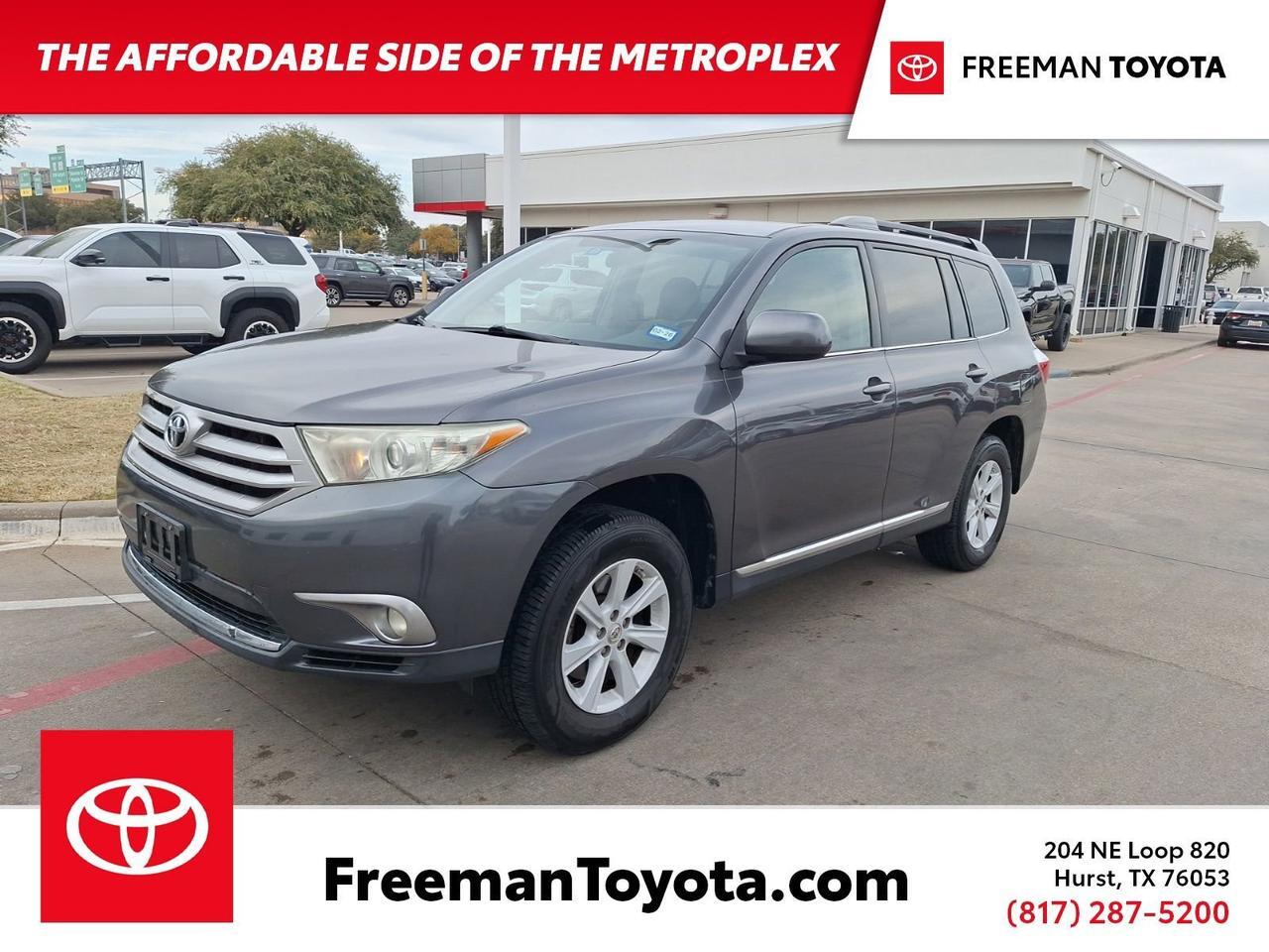 2013 Toyota Highlander Base Plus V6 Hurst TX