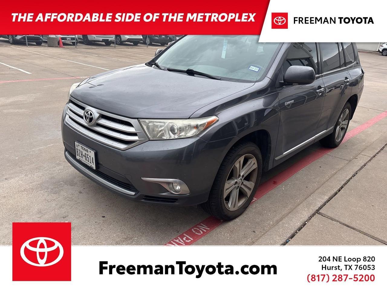 2013 Toyota Highlander Limited Hurst TX