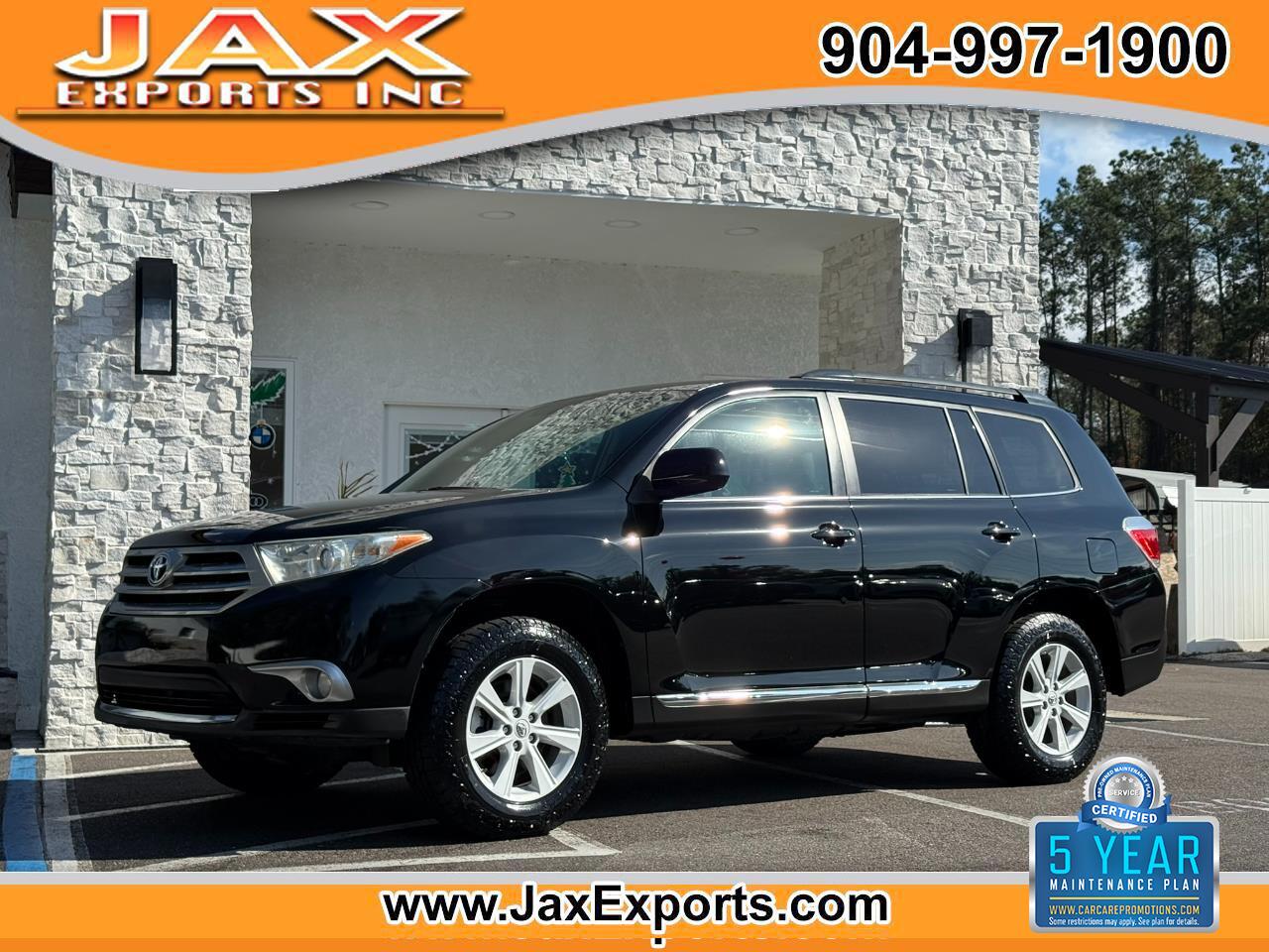 2013 Toyota Highlander Plus 4D SUV FWD Jacksonville FL