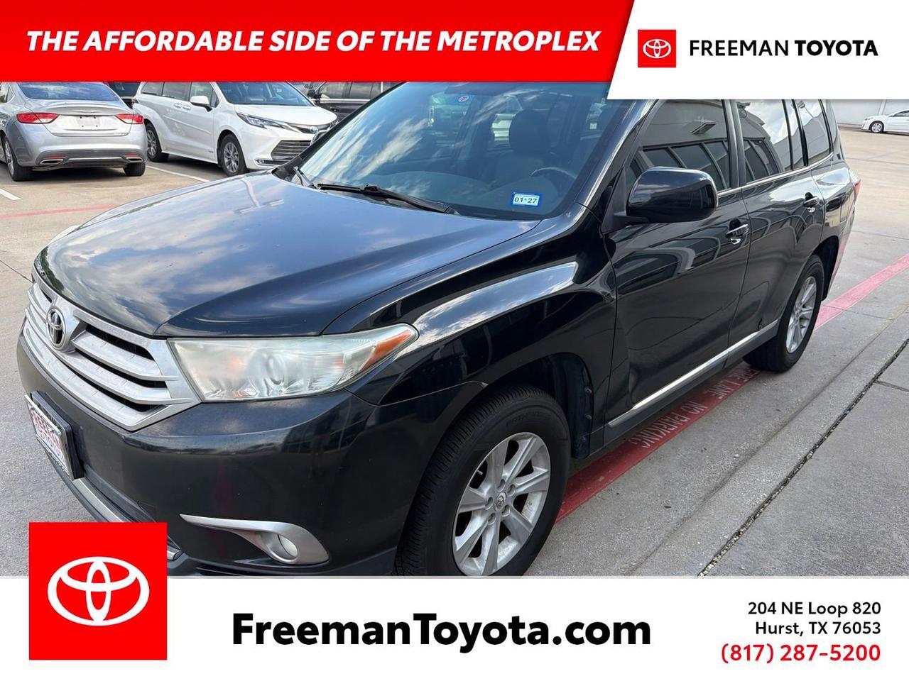 2013 Toyota Highlander Plus Hurst TX