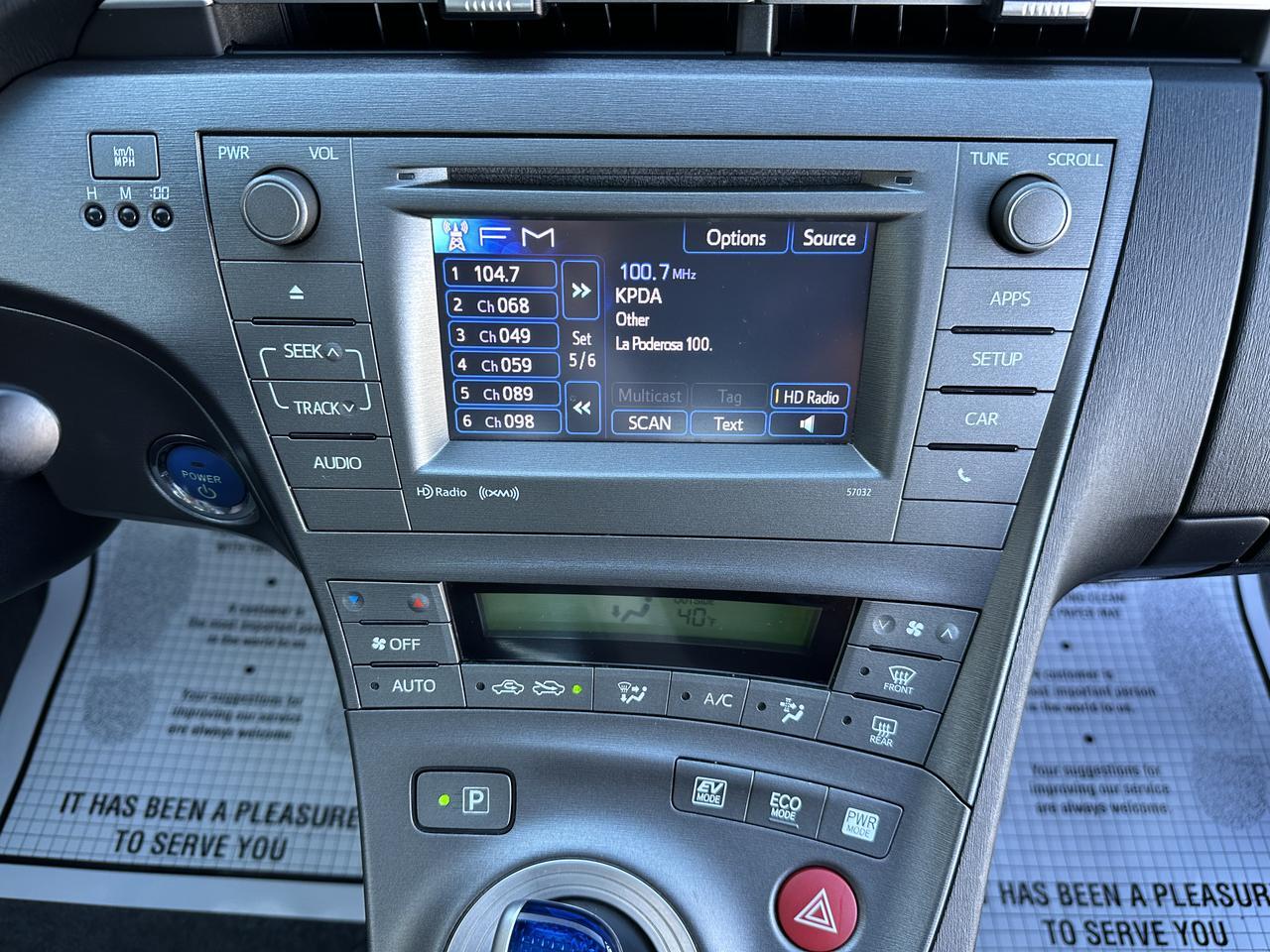 2013 Toyota Prius Two Mountain Home ID