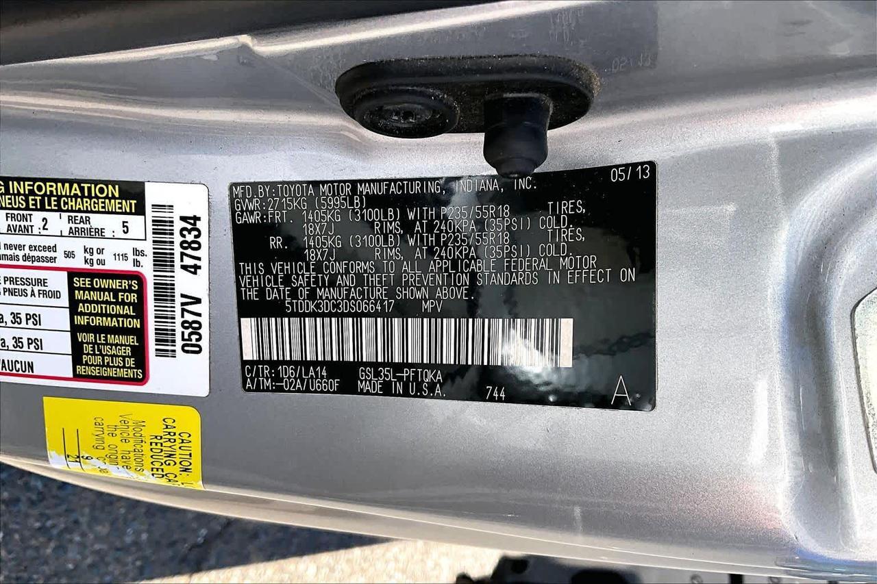 2013 Toyota Sienna Ltd Folsom CA