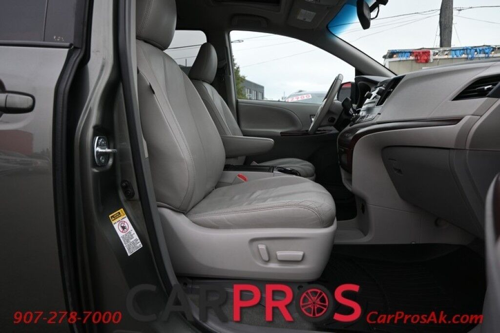 2013 Toyota Sienna XLE - Power & Heated Leather Seats - Power Sliding Doors - Seats 8 - Backup Camera - Blind Spot Monitor - Keyless Entry - Sunroof - Power Liftgate - Tow Package Anchorage AK