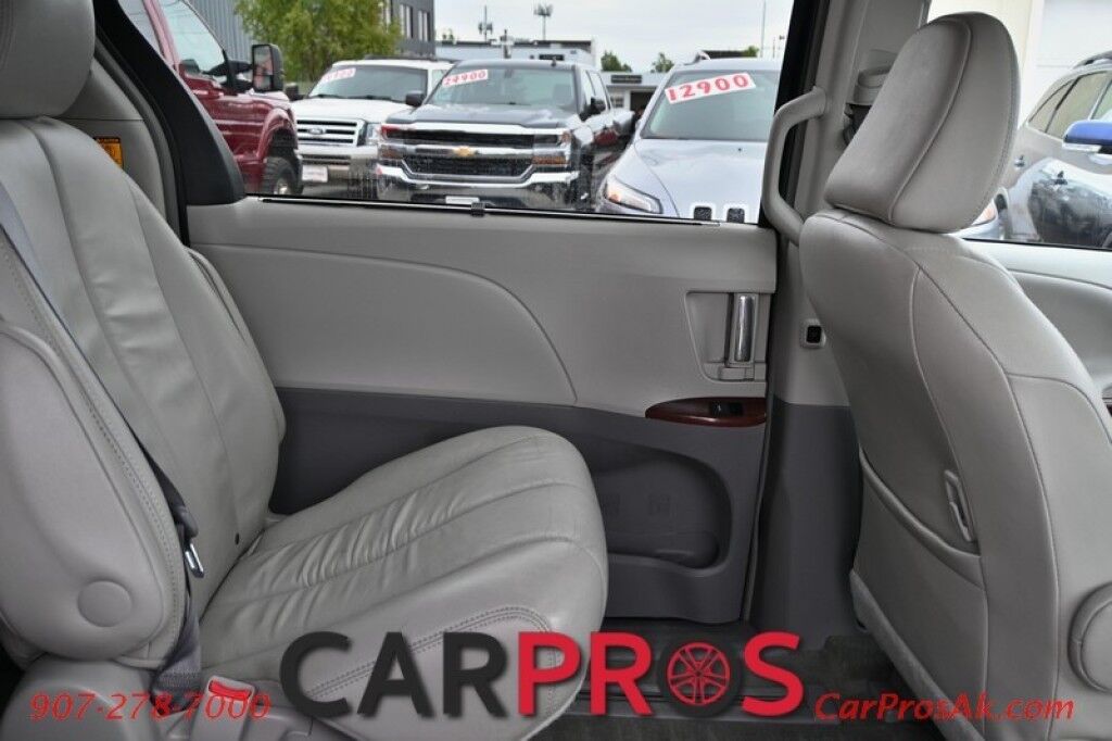 2013 Toyota Sienna XLE - Power & Heated Leather Seats - Power Sliding Doors - Seats 8 - Backup Camera - Blind Spot Monitor - Keyless Entry - Sunroof - Power Liftgate - Tow Package Anchorage AK