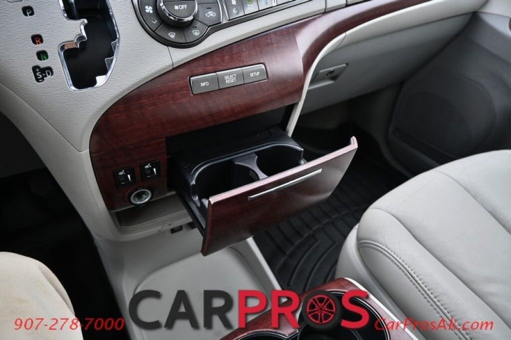 2013 Toyota Sienna XLE - Power & Heated Leather Seats - Power Sliding Doors - Seats 8 - Backup Camera - Blind Spot Monitor - Keyless Entry - Sunroof - Power Liftgate - Tow Package Anchorage AK