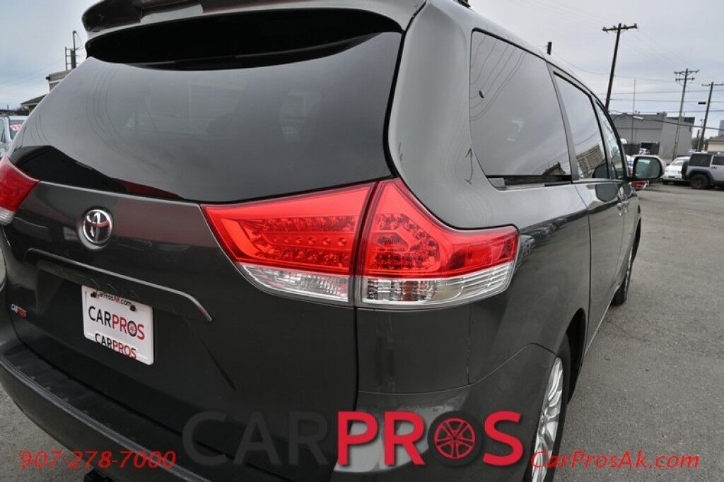 2013 Toyota Sienna XLE - Power & Heated Leather Seats - Power Sliding Doors - Seats 8 - Backup Camera - Blind Spot Monitor - Keyless Entry - Sunroof - Power Liftgate - Tow Package Anchorage AK