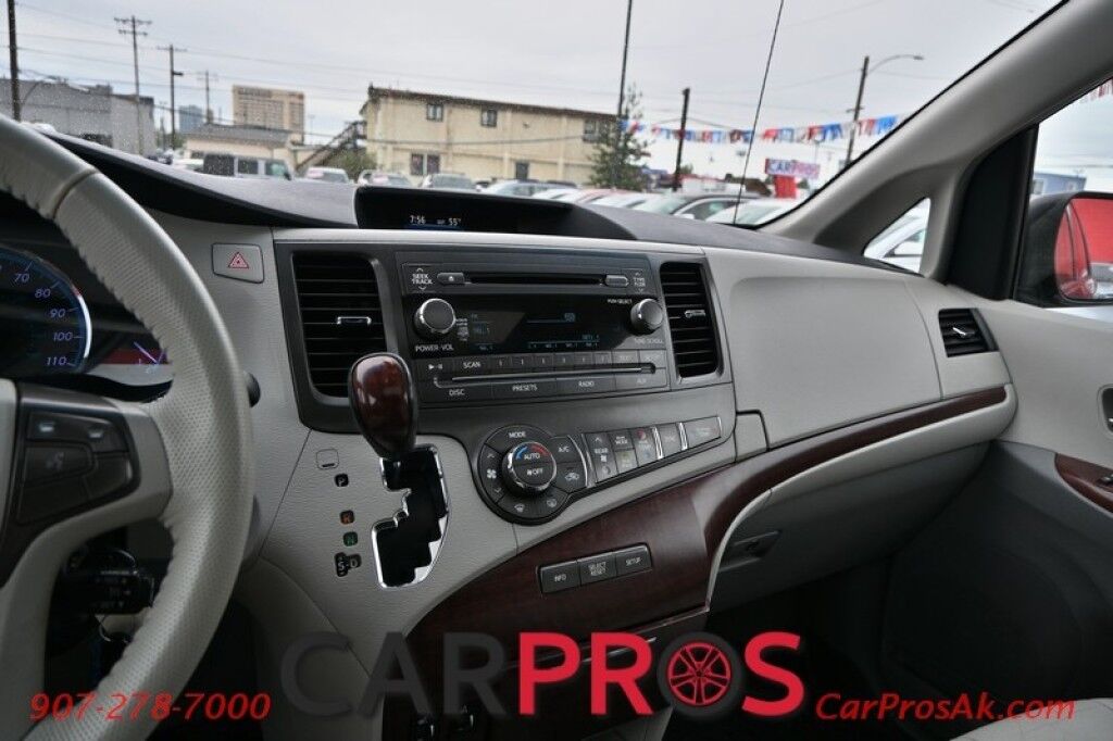 2013 Toyota Sienna XLE - Power & Heated Leather Seats - Power Sliding Doors - Seats 8 - Backup Camera - Blind Spot Monitor - Keyless Entry - Sunroof - Power Liftgate - Tow Package Anchorage AK