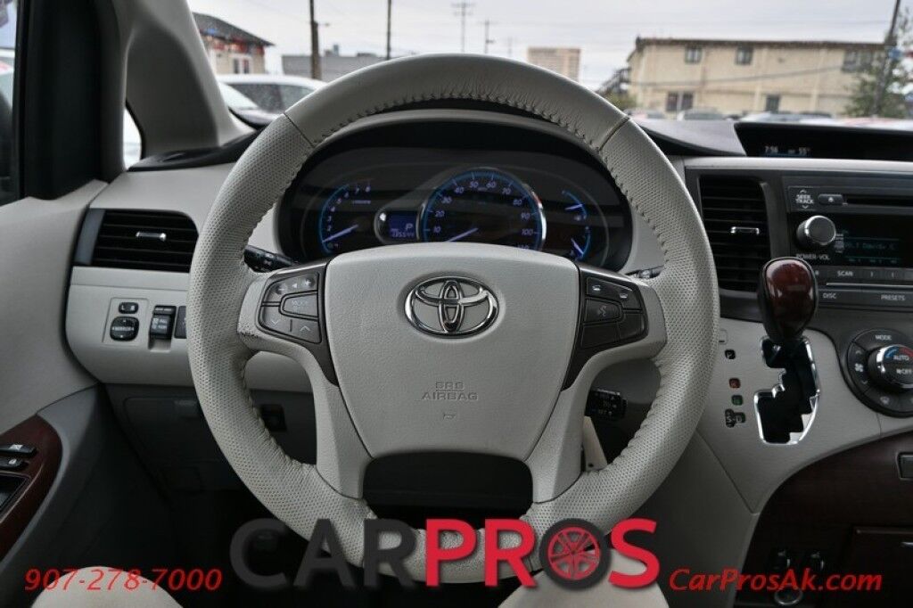 2013 Toyota Sienna XLE - Power & Heated Leather Seats - Power Sliding Doors - Seats 8 - Backup Camera - Blind Spot Monitor - Keyless Entry - Sunroof - Power Liftgate - Tow Package Anchorage AK