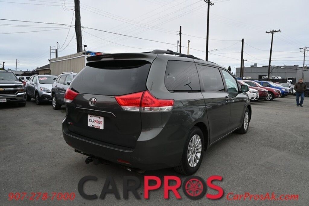 2013 Toyota Sienna XLE - Power & Heated Leather Seats - Power Sliding Doors - Seats 8 - Backup Camera - Blind Spot Monitor - Keyless Entry - Sunroof - Power Liftgate - Tow Package Anchorage AK