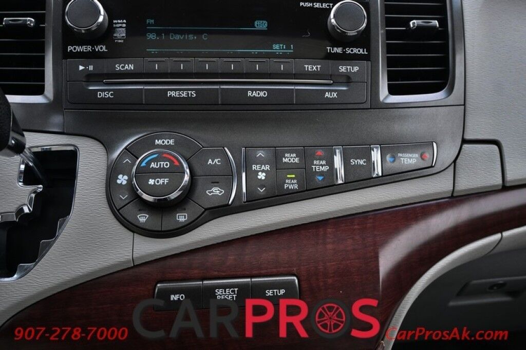 2013 Toyota Sienna XLE - Power & Heated Leather Seats - Power Sliding Doors - Seats 8 - Backup Camera - Blind Spot Monitor - Keyless Entry - Sunroof - Power Liftgate - Tow Package Anchorage AK