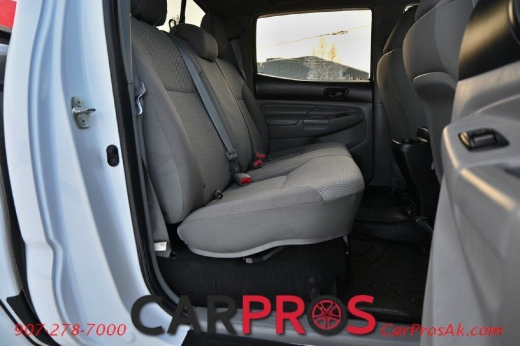 2013 Toyota Tacoma SR5 - 4X4 - Crew Cab - Lifted w/ Pro Comp Wheels - Brush Guard w/ Fog Lights - Backup Camera - Bluetooth - Remote Start - Keyless Entry - Bedliner - Tonneau Cover - Tow Package - Low Miles Anchorage AK