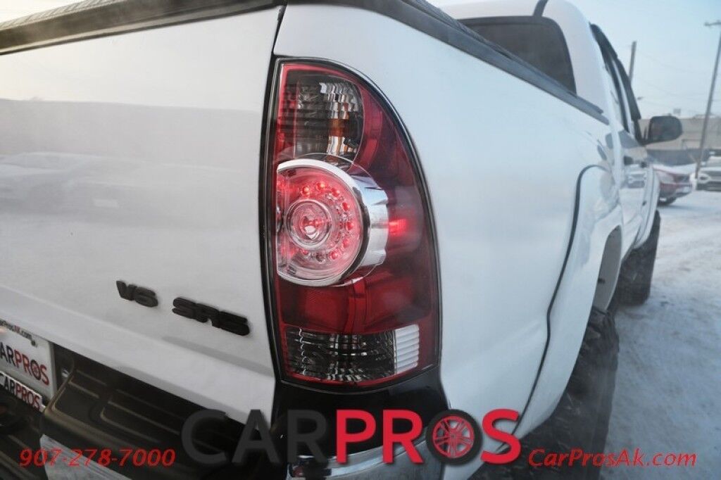 2013 Toyota Tacoma SR5 - 4X4 - Crew Cab - Lifted w/ Pro Comp Wheels - Brush Guard w/ Fog Lights - Backup Camera - Bluetooth - Remote Start - Keyless Entry - Bedliner - Tonneau Cover - Tow Package - Low Miles Anchorage AK