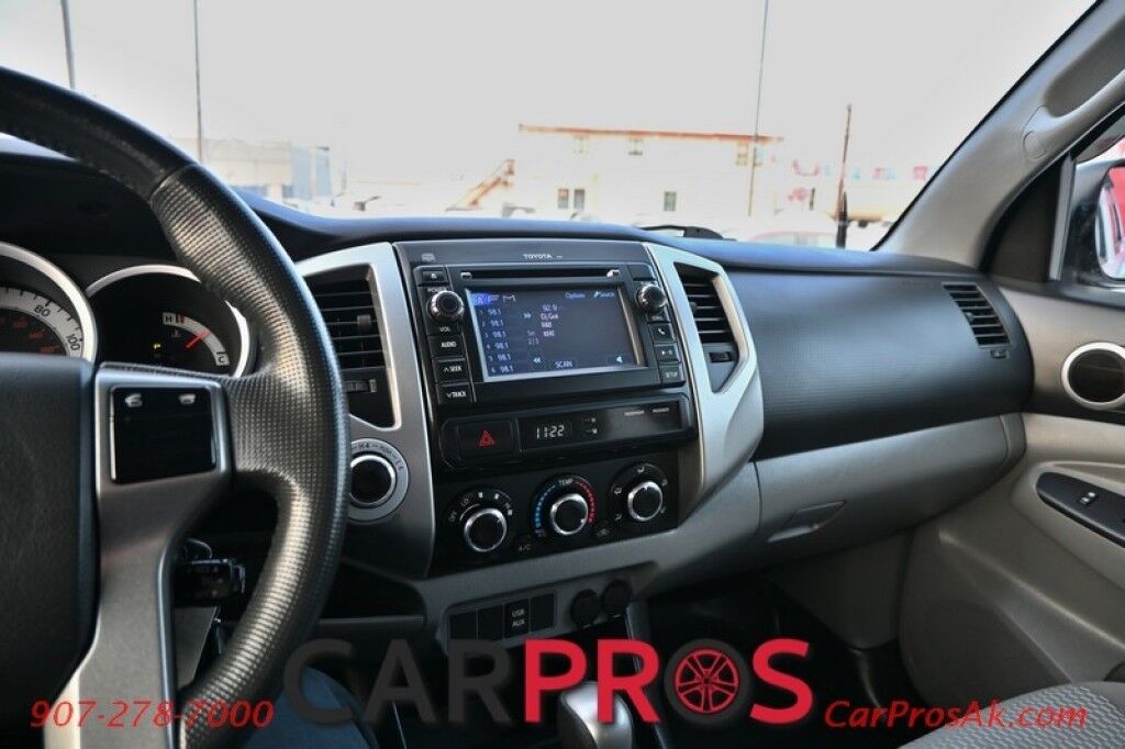 2013 Toyota Tacoma SR5 - 4X4 - Crew Cab - Lifted w/ Pro Comp Wheels - Brush Guard w/ Fog Lights - Backup Camera - Bluetooth - Remote Start - Keyless Entry - Bedliner - Tonneau Cover - Tow Package - Low Miles Anchorage AK