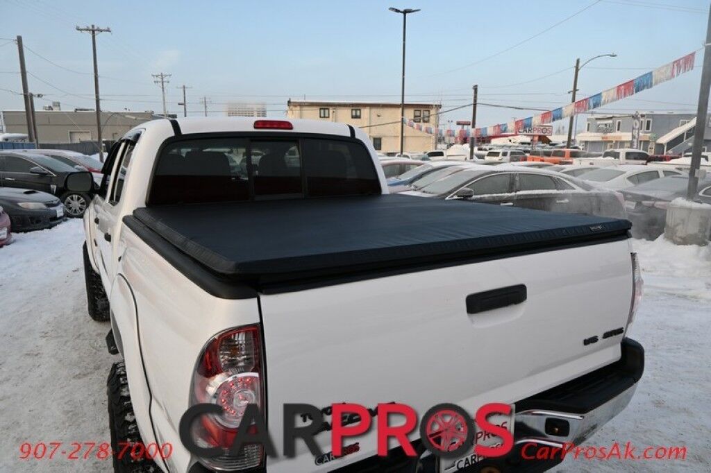 2013 Toyota Tacoma SR5 - 4X4 - Crew Cab - Lifted w/ Pro Comp Wheels - Brush Guard w/ Fog Lights - Backup Camera - Bluetooth - Remote Start - Keyless Entry - Bedliner - Tonneau Cover - Tow Package - Low Miles Anchorage AK