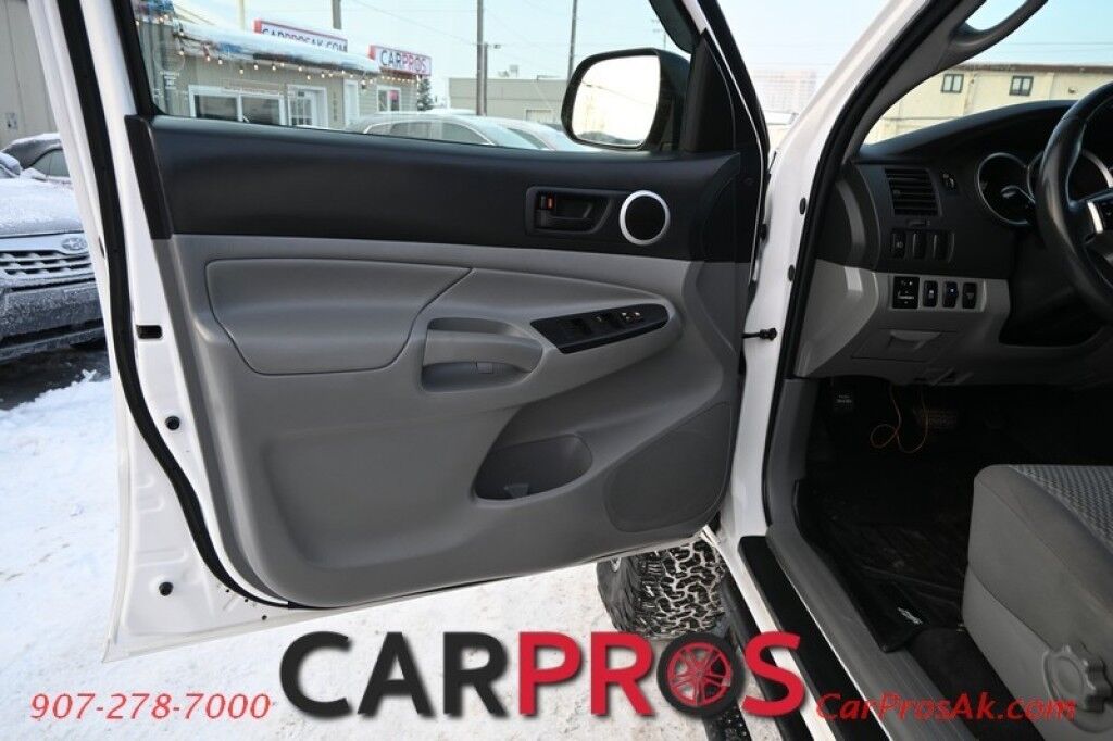 2013 Toyota Tacoma SR5 - 4X4 - Crew Cab - Lifted w/ Pro Comp Wheels - Brush Guard w/ Fog Lights - Backup Camera - Bluetooth - Remote Start - Keyless Entry - Bedliner - Tonneau Cover - Tow Package - Low Miles Anchorage AK