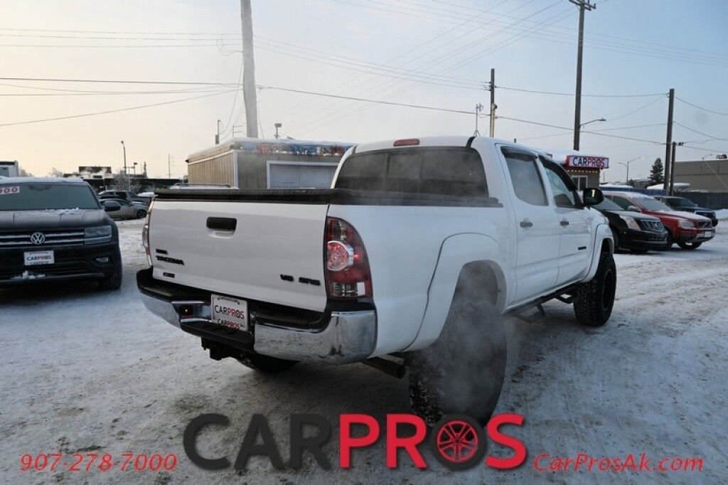 2013 Toyota Tacoma SR5 - 4X4 - Crew Cab - Lifted w/ Pro Comp Wheels - Brush Guard w/ Fog Lights - Backup Camera - Bluetooth - Remote Start - Keyless Entry - Bedliner - Tonneau Cover - Tow Package - Low Miles Anchorage AK