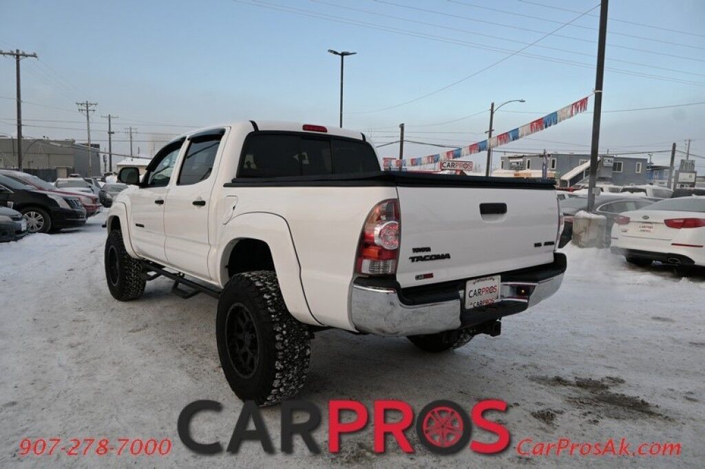2013 Toyota Tacoma SR5 - 4X4 - Crew Cab - Lifted w/ Pro Comp Wheels - Brush Guard w/ Fog Lights - Backup Camera - Bluetooth - Remote Start - Keyless Entry - Bedliner - Tonneau Cover - Tow Package - Low Miles Anchorage AK