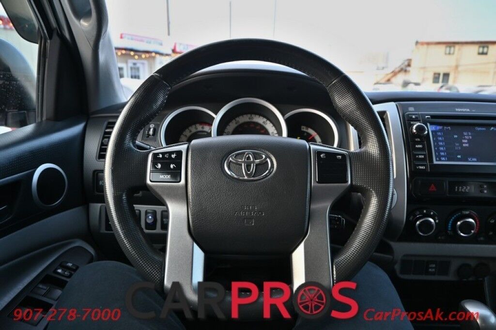 2013 Toyota Tacoma SR5 - 4X4 - Crew Cab - Lifted w/ Pro Comp Wheels - Brush Guard w/ Fog Lights - Backup Camera - Bluetooth - Remote Start - Keyless Entry - Bedliner - Tonneau Cover - Tow Package - Low Miles Anchorage AK