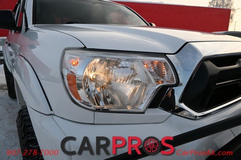 2013 Toyota Tacoma SR5 - 4X4 - Crew Cab - Lifted w/ Pro Comp Wheels - Brush Guard w/ Fog Lights - Backup Camera - Bluetooth - Remote Start - Keyless Entry - Bedliner - Tonneau Cover - Tow Package - Low Miles Anchorage AK