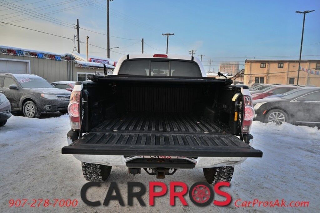 2013 Toyota Tacoma SR5 - 4X4 - Crew Cab - Lifted w/ Pro Comp Wheels - Brush Guard w/ Fog Lights - Backup Camera - Bluetooth - Remote Start - Keyless Entry - Bedliner - Tonneau Cover - Tow Package - Low Miles Anchorage AK