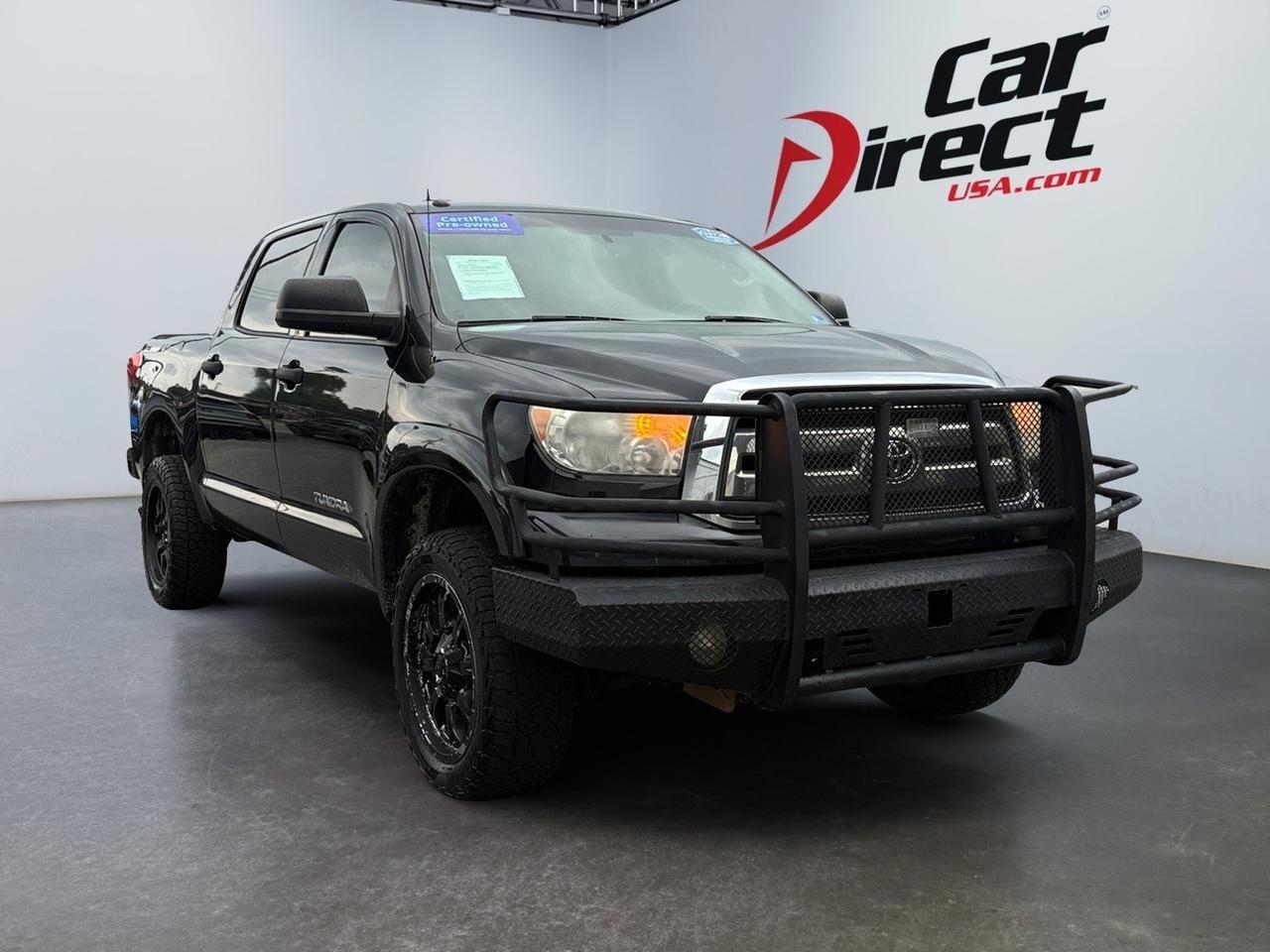 2013 Toyota Tundra 4WD Truck CUSTOM FUEL BLACK WHEELS, BED LINER, TOW PACKAGE, KEYLESS ENTRY, REAR BUMPER STEP, RANCH HAND BRUSH GUARD, POWER DRIVER SEATS, THIS TRUCK IS READY TO RIP!