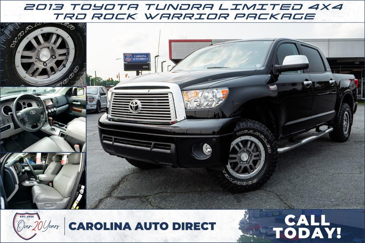 2013 Toyota Tundra Limited 4X4 / TRD Rock Warrior Package / 5.7L V8!