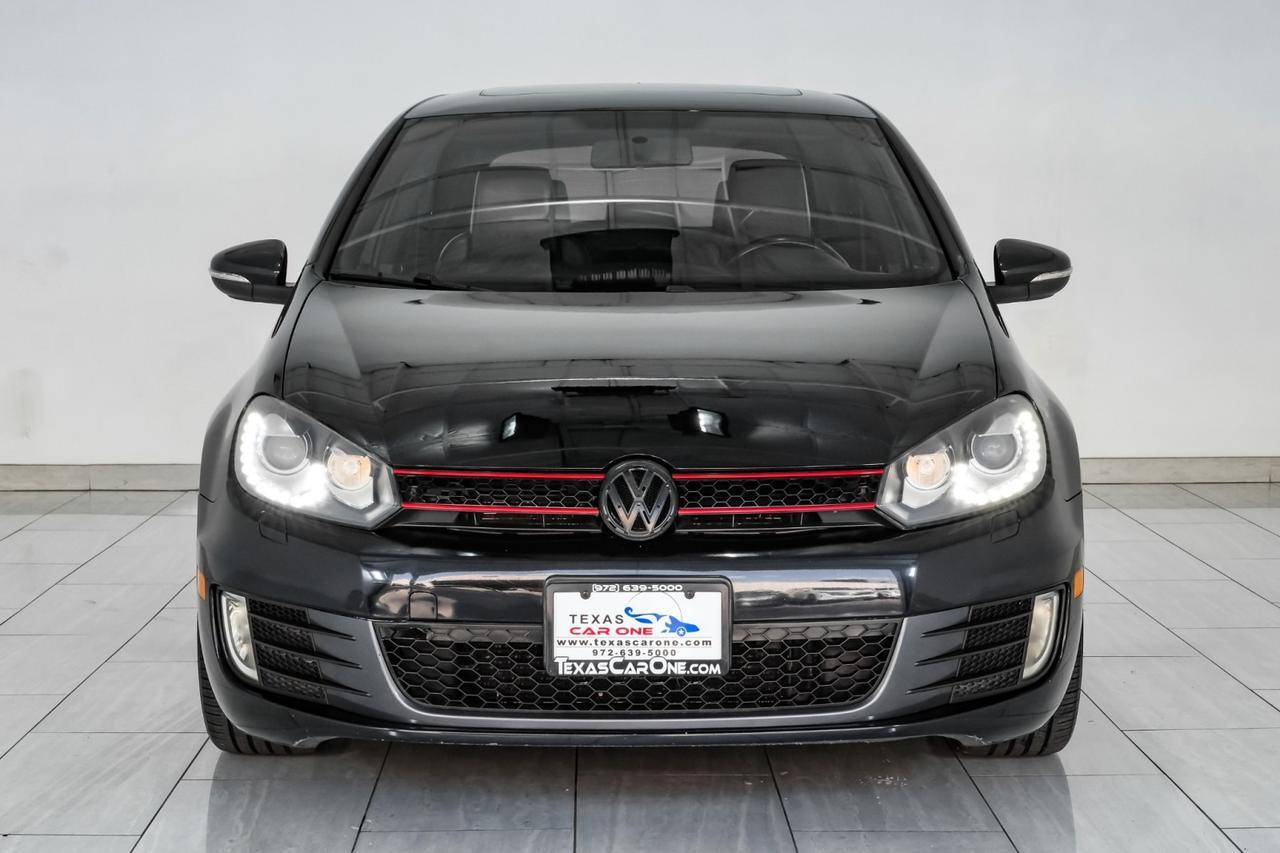 2013 Volkswagen GTI AUTOMATIC SUNROOF LEATHER HEATED SEATS BLUETOOTH CRUISE CONTROL ALLOY WHEELS