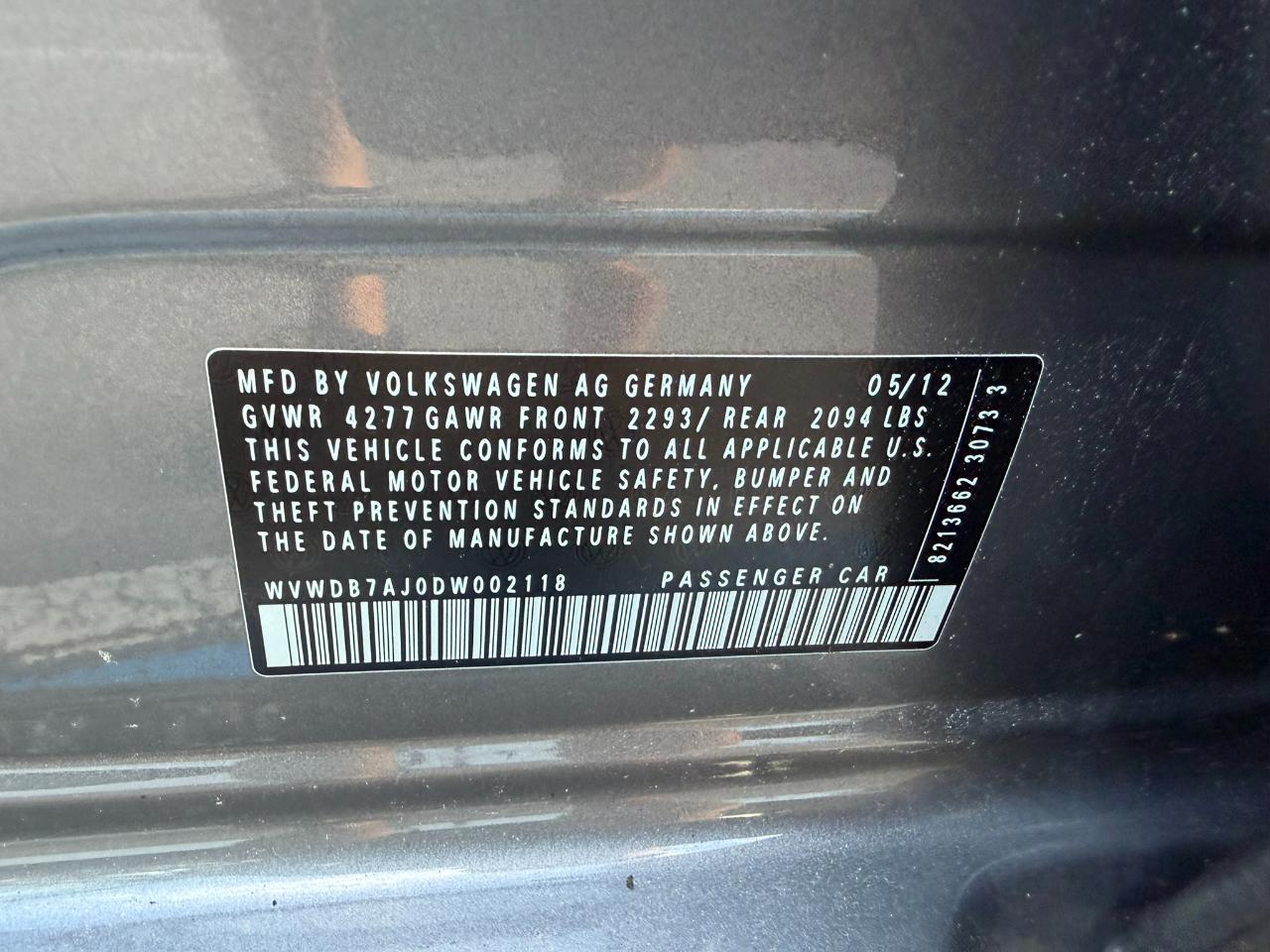 2013 Volkswagen Golf 4dr HB Auto PZEV Jacksonville FL