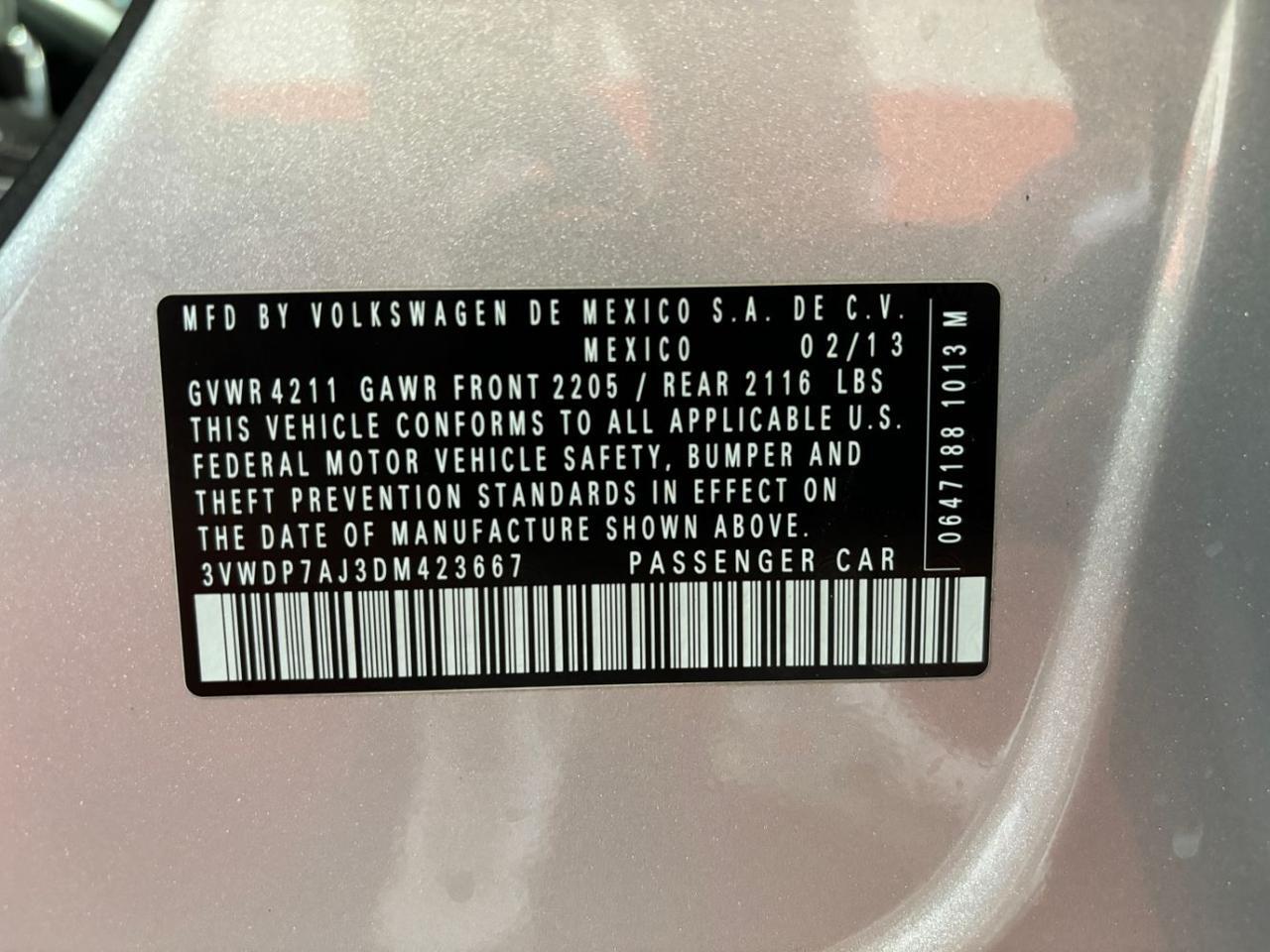 2013 Volkswagen Jetta 2.5L SE Franklin OH