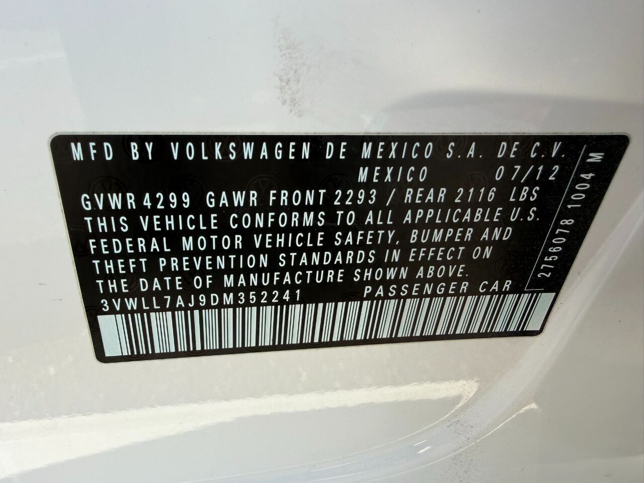 2013 Volkswagen Jetta Sedan 4dr DSG TDI Jacksonville FL